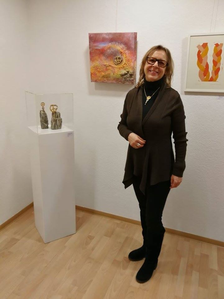 Einladung von Petra Wenski-Hänisch zur Ausstellung FormART in der Galerie InterART in Stuttgart 2018