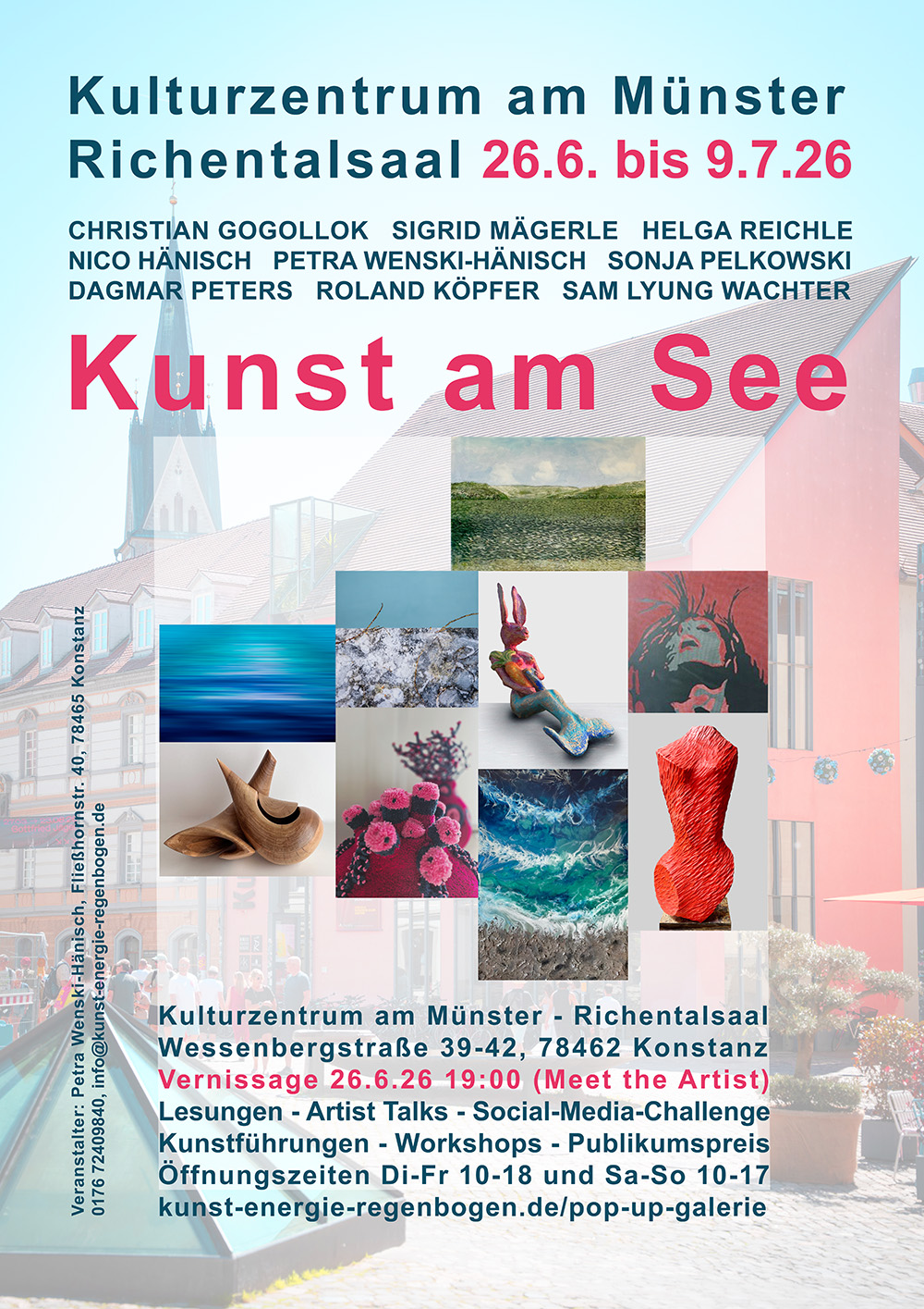 Plakat zur Kunst am See 2026